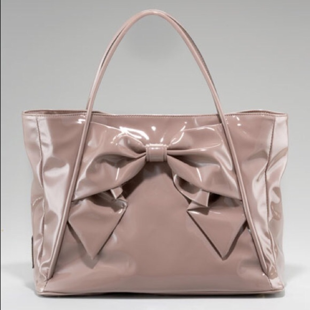 Valentino Garavani Double Handle Bow Tote